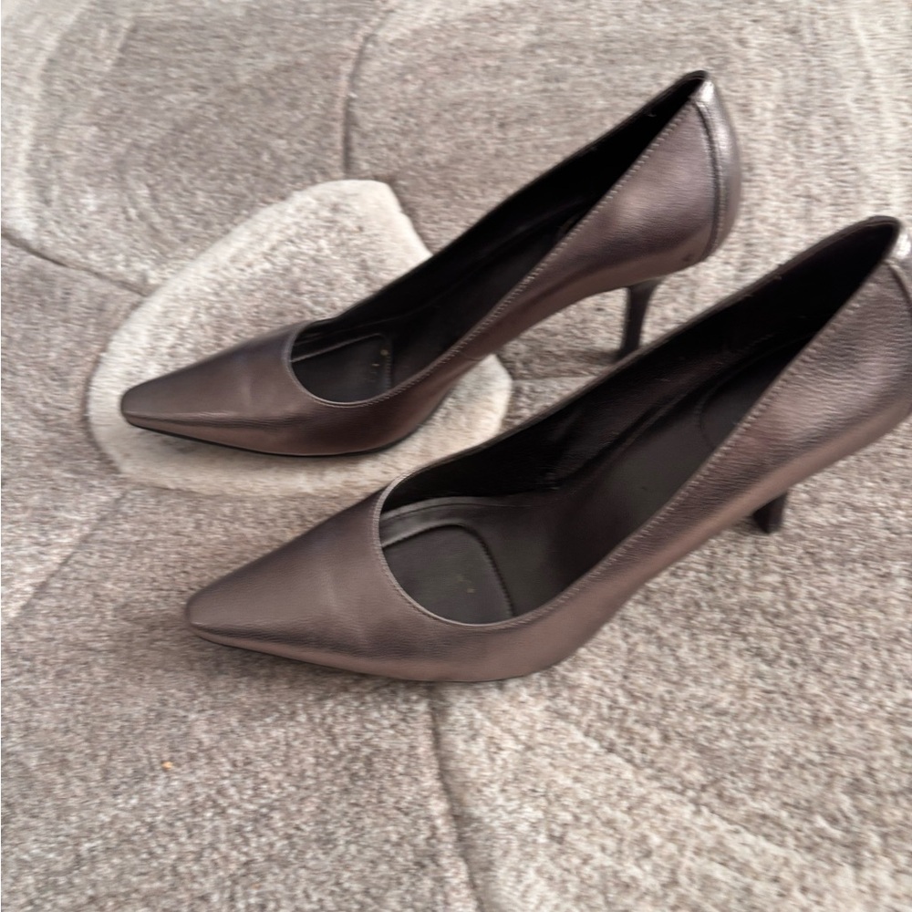 Calvin Klein Dark Gray Women's Heels